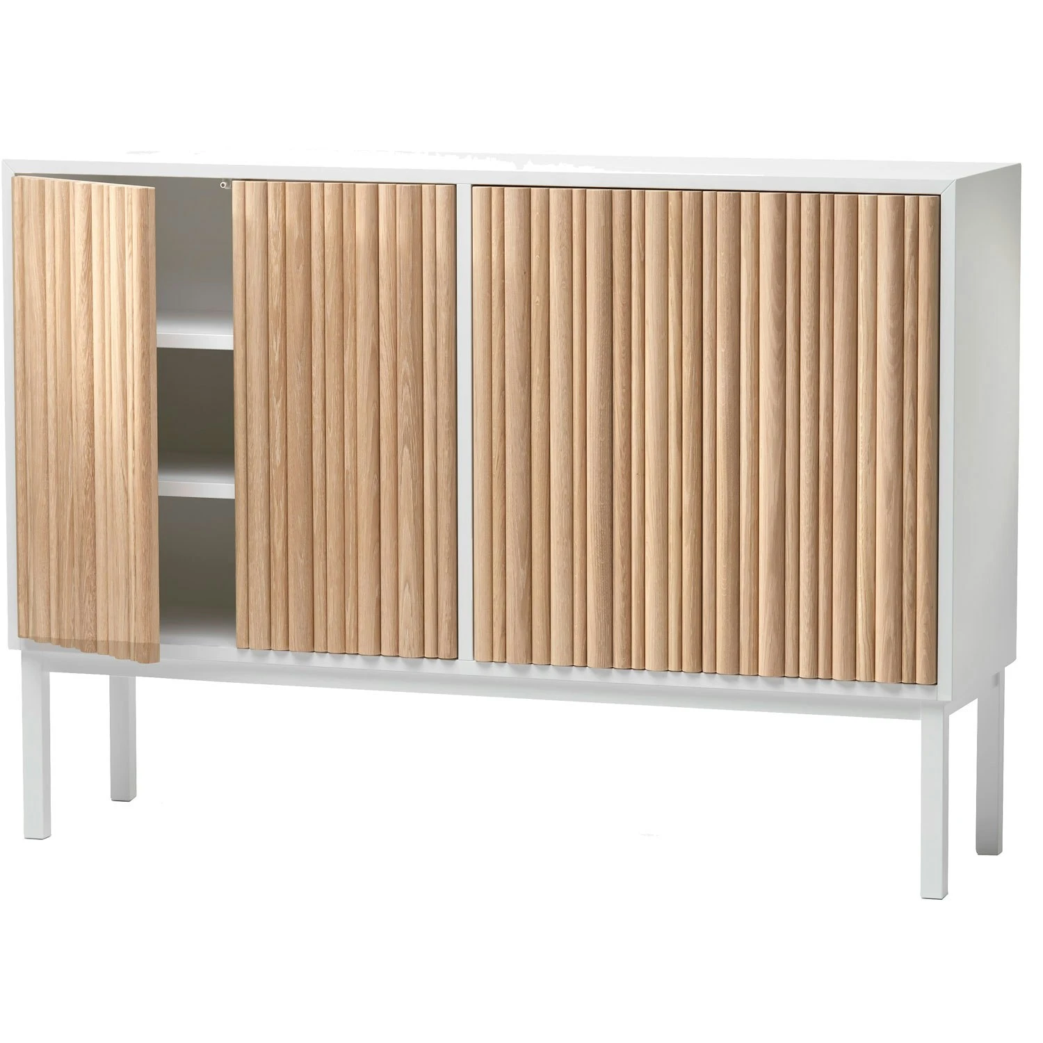 Collect 2013 Schränkchen Kurz Holz / Türen Weiß Geölt Eiche 4 Collect 2013 Schränkchen Kurz Holz / Türen Weiß Geölt Eiche – Bild 2