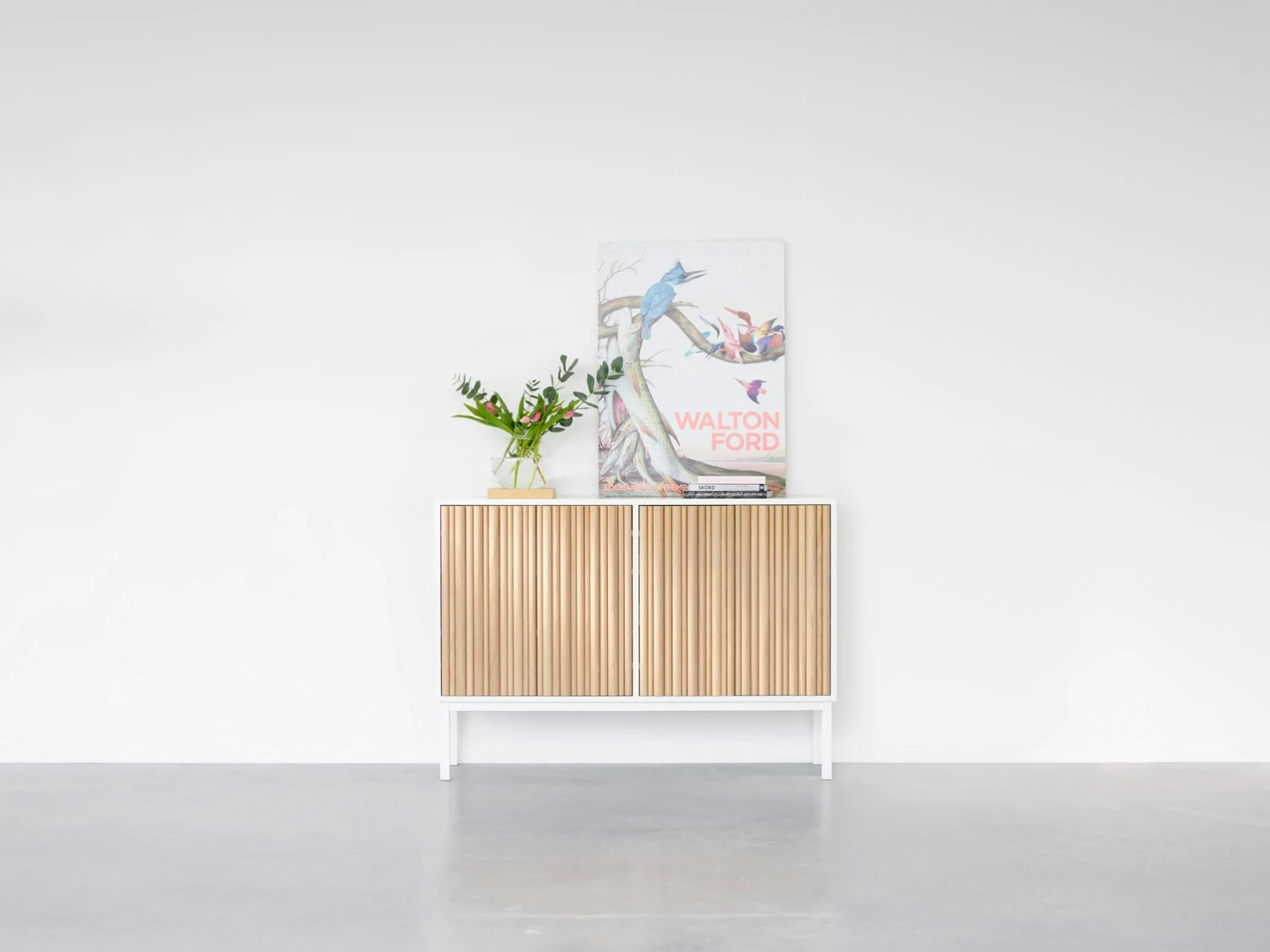 Collect 2013 Schränkchen Kurz Holz / Türen Weiß Geölt Eiche 8 Collect 2013 Schränkchen Kurz Holz / Türen Weiß Geölt Eiche – Bild 6