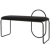 AYTM Angui Bank, Anthrazit -Möbelgeschäft aytm angui bench anthracite boucle l110xw39xh68 13