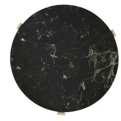 AYTM Tribus Kaffeetisch, Aus Stahl Hergestellt 80 Cm, Schwarz/Sandfarben -Möbelgeschäft aytm tribus kaffeetisch 80 cm 12