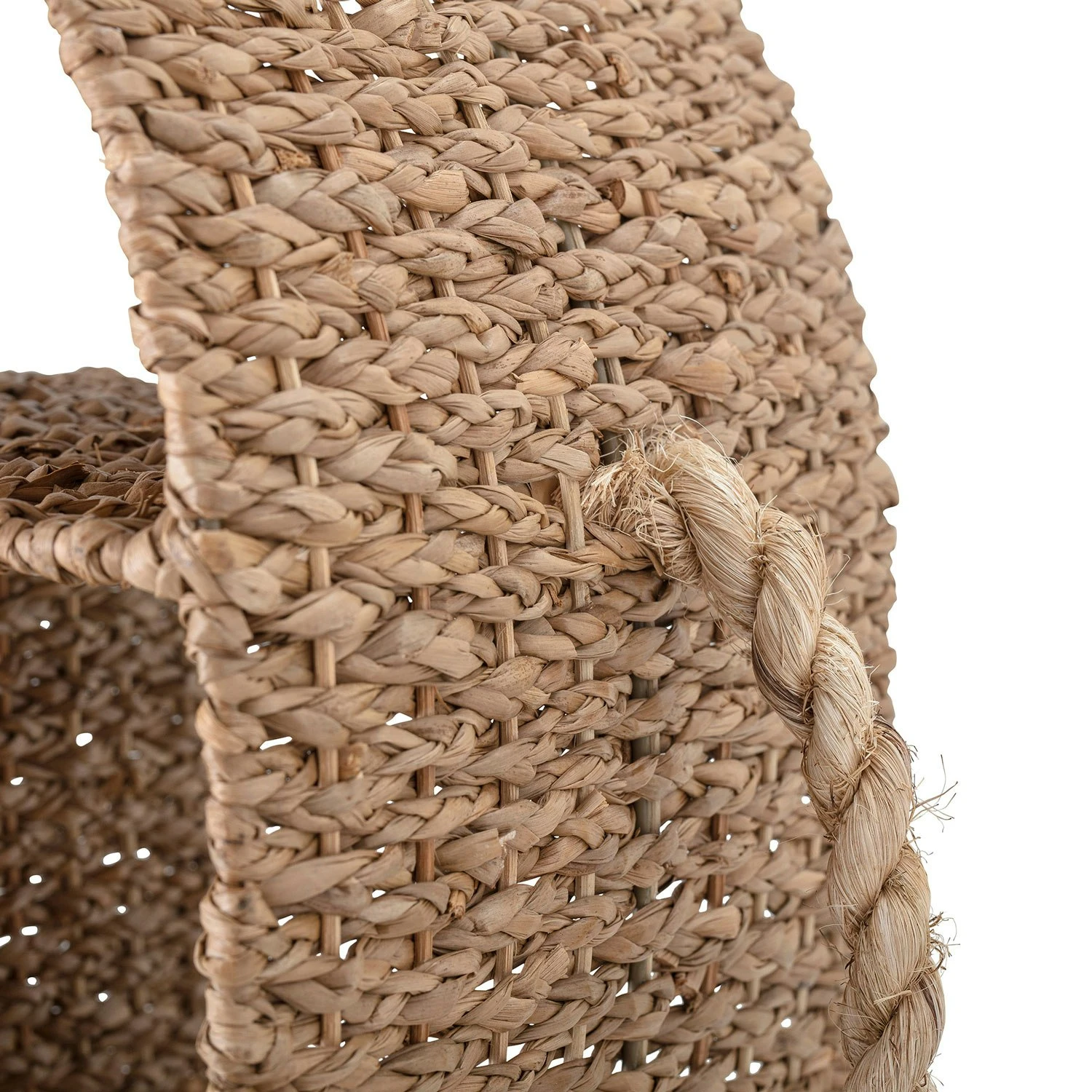 Bloomingville Elmar Bücherregal 90x61 Cm, Bankuan-Gras / Rattan 5 Bloomingville Elmar Bücherregal 90x61 Cm, Bankuan-Gras / Rattan – Bild 3