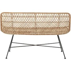 Bloomingville Hallie Sofa Rattan -Möbelgeschäft bloomingville hallie sofa nature rattan 2