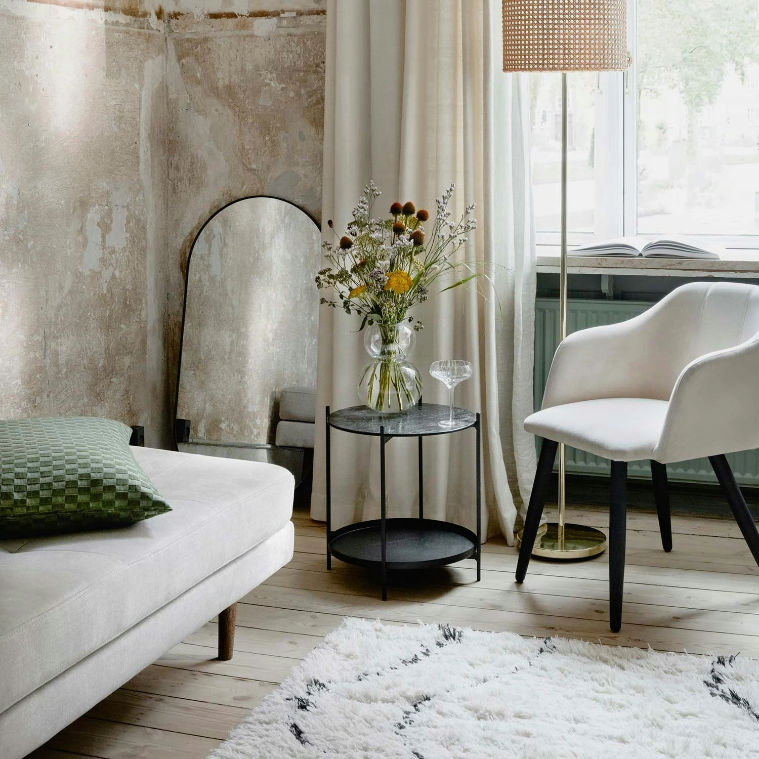 Broste Copenhagen Tristan Tisch 54 Cm, Schwarz 4 Broste Copenhagen Tristan Tisch 54 Cm, Schwarz – Bild 2