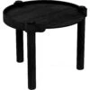 Woody Beistelltisch H45 Cm, Schwarz Gebeizte Eiche -Möbelgeschäft cooee design woody table 45cm black stained oak 3