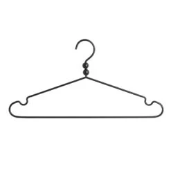 Cozy Living Helene Kleiderbügel 3er-Pack, Schwarz