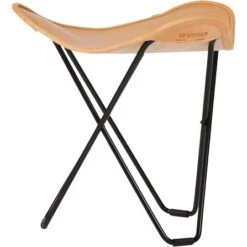 Flying Goose Pampa Hocker, Schwarz/ Crude Nature