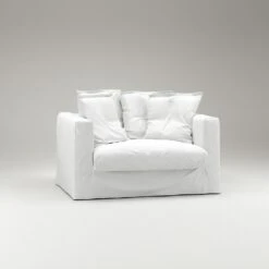 Le Grand Air Liebessitz Baumwolle, Weiß 10 Le Grand Air Liebessitz Baumwolle, Weiß -Möbelgeschäft decotique le grand air loveseat baumwolle 13