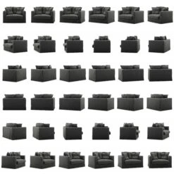 Le Grand Air Loveseat Leinen, Carbon Dust 12 Le Grand Air Loveseat Leinen, Carbon Dust -Möbelgeschäft decotique le grand air loveseat leinen green pear 24