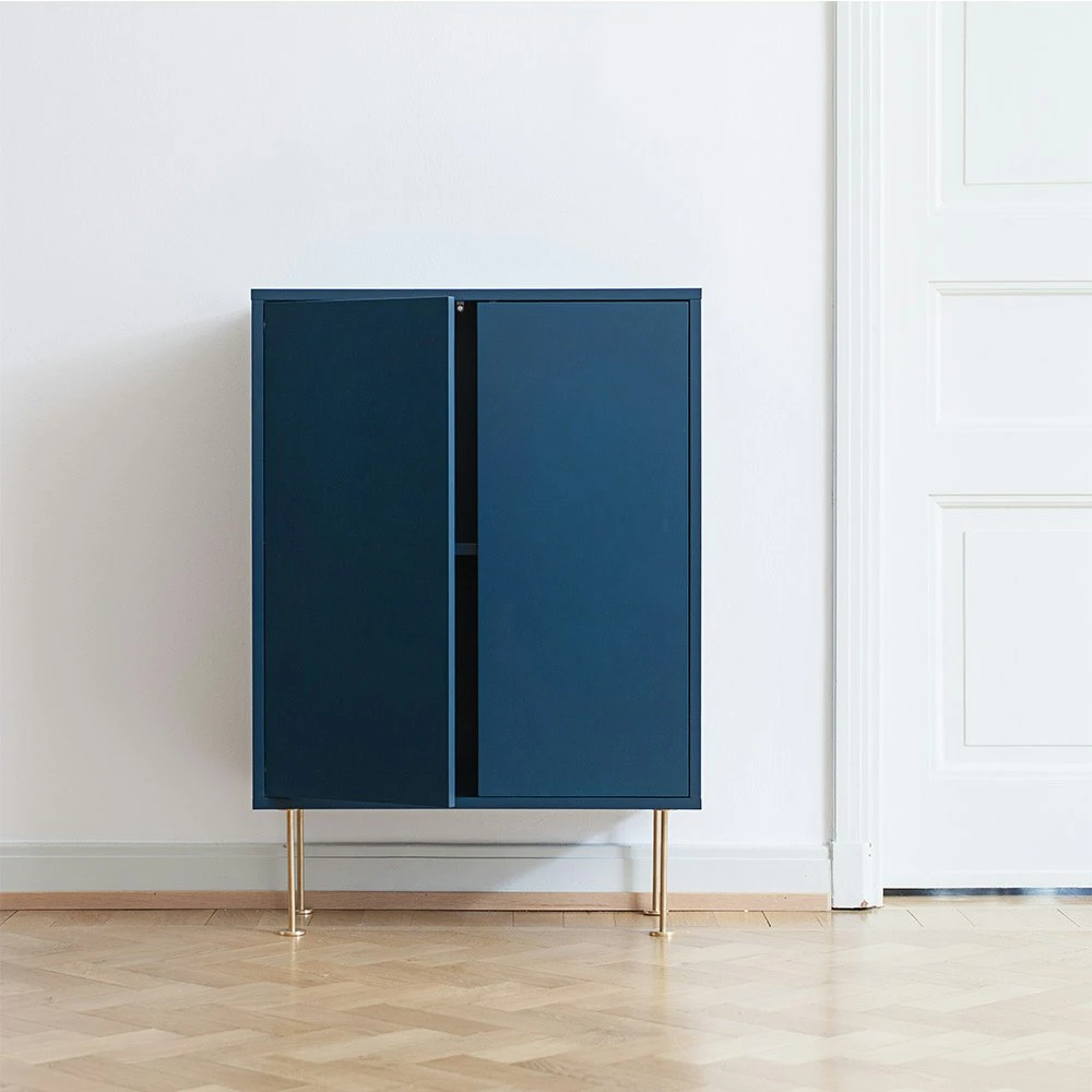 Vogue 64 Schränkchen, White Pigmented Oak / Schwarz 8 Vogue 64 Schränkchen, White Pigmented Oak / Schwarz – Bild 6