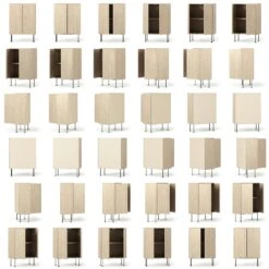 Vogue 64 Schränkchen, White Pigmented Oak / Schwarz 12 Vogue 64 Schränkchen, White Pigmented Oak / Schwarz -Möbelgeschäft decotique vogue 64 schrankchen 172