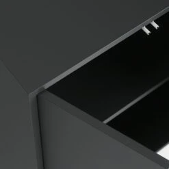 Vogue 64 Schränkchen, Anthrazit / Messing -Möbelgeschäft decotique vogue 64 schrankchen 38