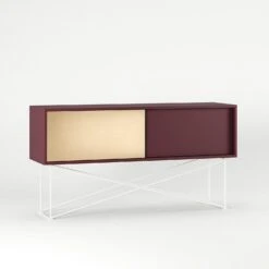 Vogue Fernsehbank 136 Messing-Schiebetüre Und Gestell, Weinrot/Weiß 10 Vogue Fernsehbank 136 Messing-Schiebetüre Und Gestell, Weinrot/Weiß -Möbelgeschäft decotique vogue fernsehbank 136 messing schiebeture und gestell 181