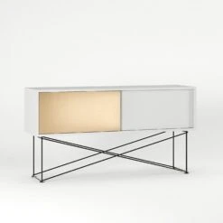 Vogue Fernsehbank 136 Messing-Schiebetüre Und Gestell, Weiß/Schwarz 10 Vogue Fernsehbank 136 Messing-Schiebetüre Und Gestell, Weiß/Schwarz -Möbelgeschäft decotique vogue fernsehbank 136 messing schiebeture und gestell 68