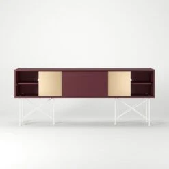 Vogue Fernsehbank 180 Zwei Messingtüren Und Zwei Ständer, Weinrot/Weiß 13 Vogue Fernsehbank 180 Zwei Messingtüren Und Zwei Ständer, Weinrot/Weiß -Möbelgeschäft decotique vogue fernsehbank 180 zwei messingturen und zwei stander 191