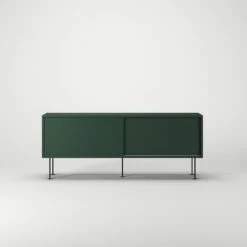 Vogue Medienbank Mit Beinen 136 Cm, Grün / Schwarz 9 Vogue Medienbank Mit Beinen 136 Cm, Grün / Schwarz -Möbelgeschäft decotique vogue lowboard 136 cm auf messing beinen 111