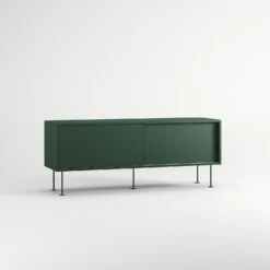 Vogue Medienbank Mit Beinen 136 Cm, Grün / Schwarz 10 Vogue Medienbank Mit Beinen 136 Cm, Grün / Schwarz -Möbelgeschäft decotique vogue lowboard 136 cm auf messing beinen 112