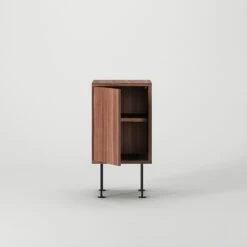 Vogue Nachttisch, Walnussfarben / Schwarz 11 Vogue Nachttisch, Walnussfarben / Schwarz -Möbelgeschäft decotique vogue nachttisch 114