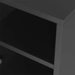 Vogue Nachttisch, Anthrazit / Weiß -Möbelgeschäft decotique vogue nachttisch 141