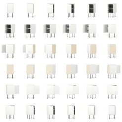 Vogue Nachttisch, Weiß / Schwarz 12 Vogue Nachttisch, Weiß / Schwarz -Möbelgeschäft decotique vogue nachttisch 147