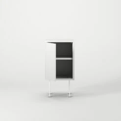 Vogue Nachttisch, Weiß / Weiß -Möbelgeschäft decotique vogue nachttisch 151