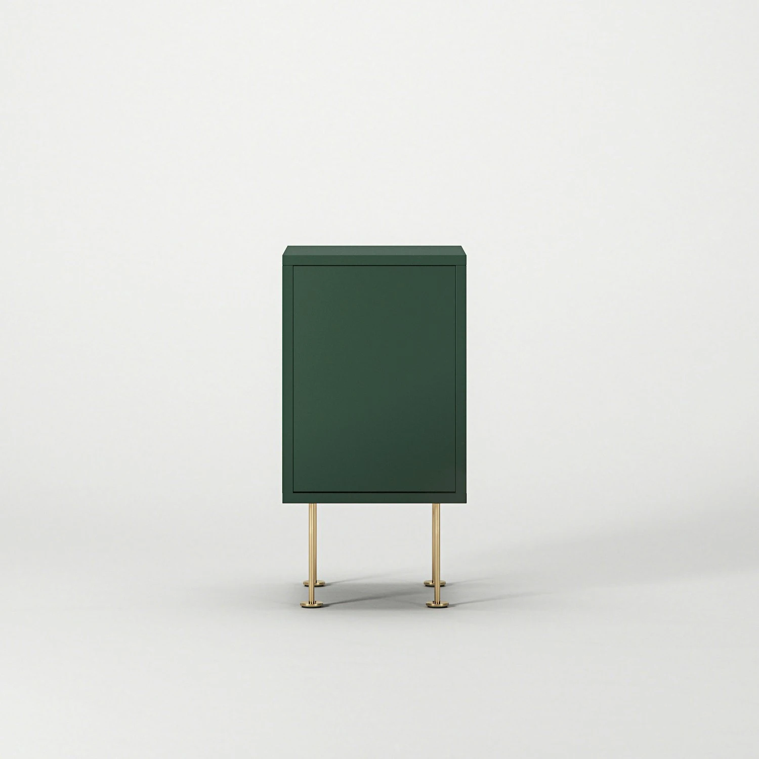 Vogue Nachttisch, Grün / Messing 4 Vogue Nachttisch, Grün / Messing – Bild 2