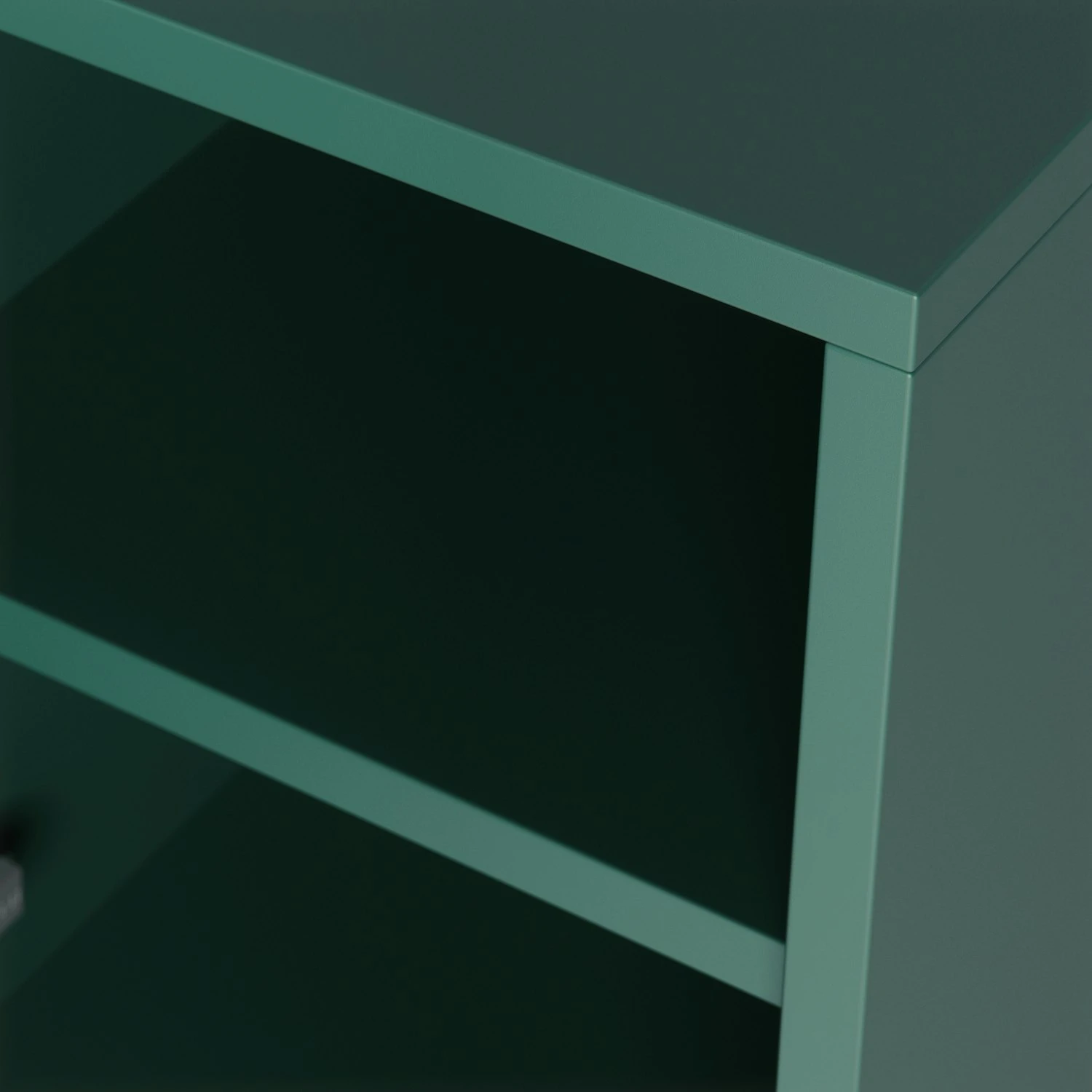 Vogue Nachttisch, Grün / Messing 7 Vogue Nachttisch, Grün / Messing – Bild 5