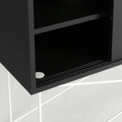 Vogue Sideboard 136 Cm, Antracit/2A/Weiß 11 Vogue Sideboard 136 Cm, Antracit/2A/Weiß -Möbelgeschäft decotique vogue sideboard 136 cm auf gestell 139