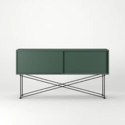 Vogue Sideboard 136 Cm, Grün/Schwarz 9 Vogue Sideboard 136 Cm, Grün/Schwarz -Möbelgeschäft decotique vogue sideboard 136 cm auf gestell 74