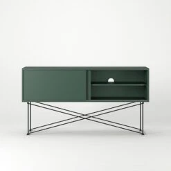 Vogue Sideboard 136 Cm, Grün/Schwarz 12 Vogue Sideboard 136 Cm, Grün/Schwarz -Möbelgeschäft decotique vogue sideboard 136 cm auf gestell 77