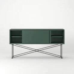 Vogue Sideboard 136 Cm, Grün/Schwarz 13 Vogue Sideboard 136 Cm, Grün/Schwarz -Möbelgeschäft decotique vogue sideboard 136 cm auf gestell 78