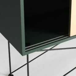 Vogue Sideboard 136 Zwei Messingtüren Und Gestell, Grün/Schwarz 11 Vogue Sideboard 136 Zwei Messingtüren Und Gestell, Grün/Schwarz -Möbelgeschäft decotique vogue sideboard 136 zwei messingturen und gestell 69