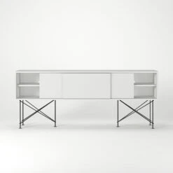 Vogue Sideboard 180 Cm, Weiß/Schwarz 13 Vogue Sideboard 180 Cm, Weiß/Schwarz -Möbelgeschäft decotique vogue sideboard 180 cm auf standern 37