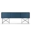 Vogue Fernsehbank 180 Cm, Dunkelblau/Schwarz -Möbelgeschäft decotique vogue sideboard 180 cm auf standern 53