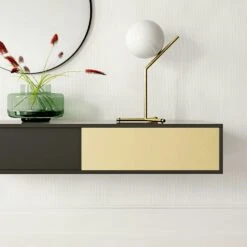 Vogue Wall Schrank Petite 136 Cm, Anthrazit/Messing 8 Vogue Wall Schrank Petite 136 Cm, Anthrazit/Messing -Möbelgeschäft decotique vogue wall schrank petite 136 cm 19