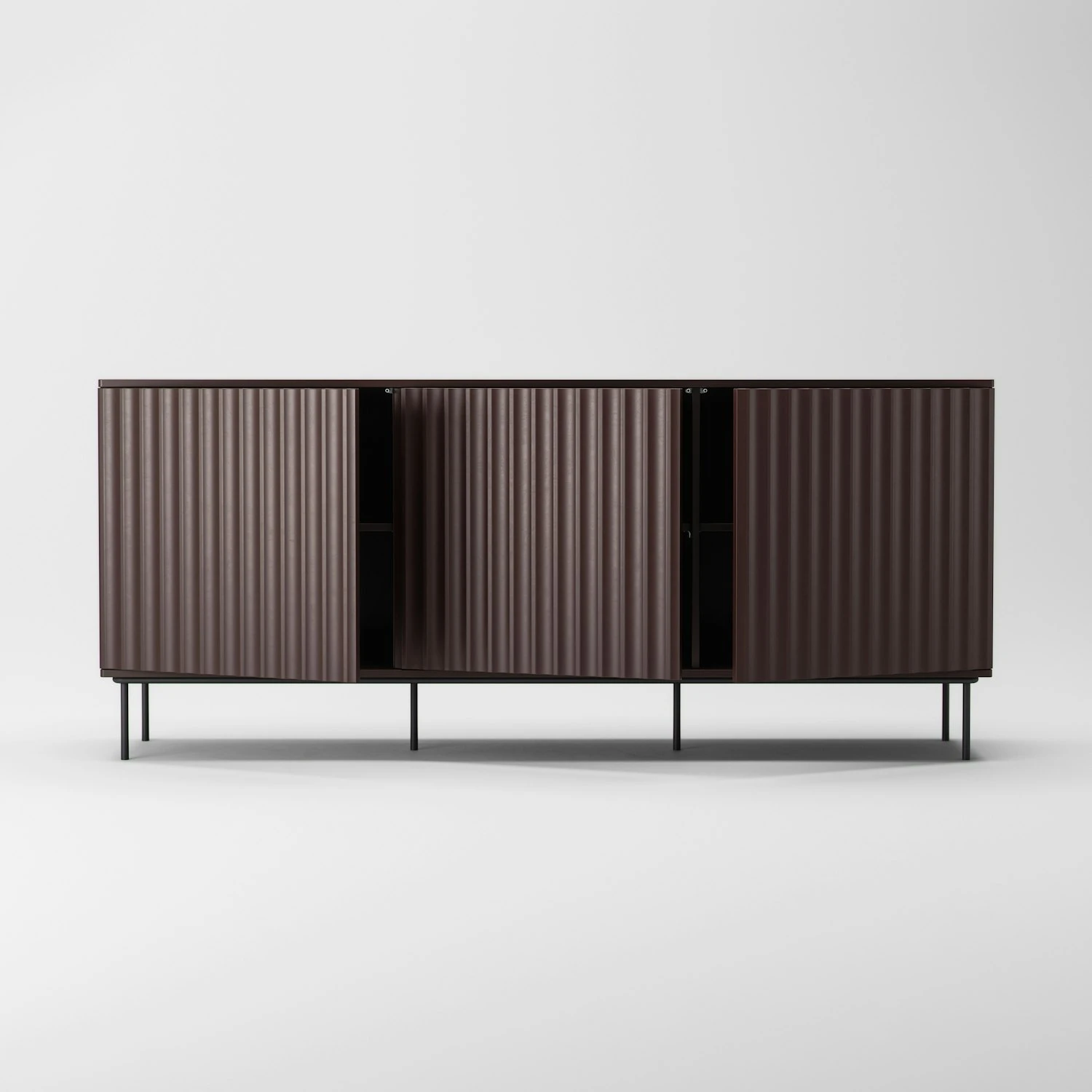 Wave Sideboard 3D, Bordeaux 8 Wave Sideboard 3D, Bordeaux – Bild 6
