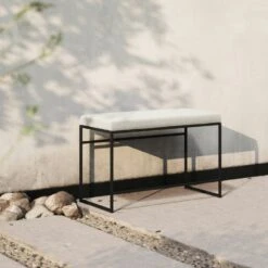 Bank Outdoor Sunbrella, Silver Grey -Möbelgeschäft department bank outdoor sunbrella 45