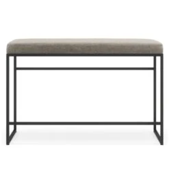 Bench Outdoor Bank Outdoor Sunbrella, Taupe