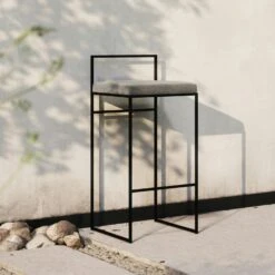 Barhocker Mit Rückenlehne Outdoor 90 Cm, Taupe 11 Barhocker Mit Rückenlehne Outdoor 90 Cm, Taupe -Möbelgeschäft department barhocker outdoor sunbrella mit ruckenlehne 37