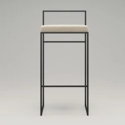 Barhocker Mit Rückenlehne Outdoor 90 Cm, Canvas -Möbelgeschäft department barhocker outdoor sunbrella mit ruckenlehne 54