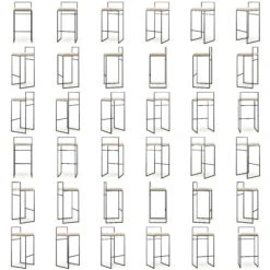 Barhocker Mit Rückenlehne Outdoor 90 Cm, Canvas -Möbelgeschäft department barhocker outdoor sunbrella mit ruckenlehne 57