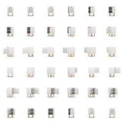 Ray Nachttisch, Weiß -Möbelgeschäft department ray bedside table 12