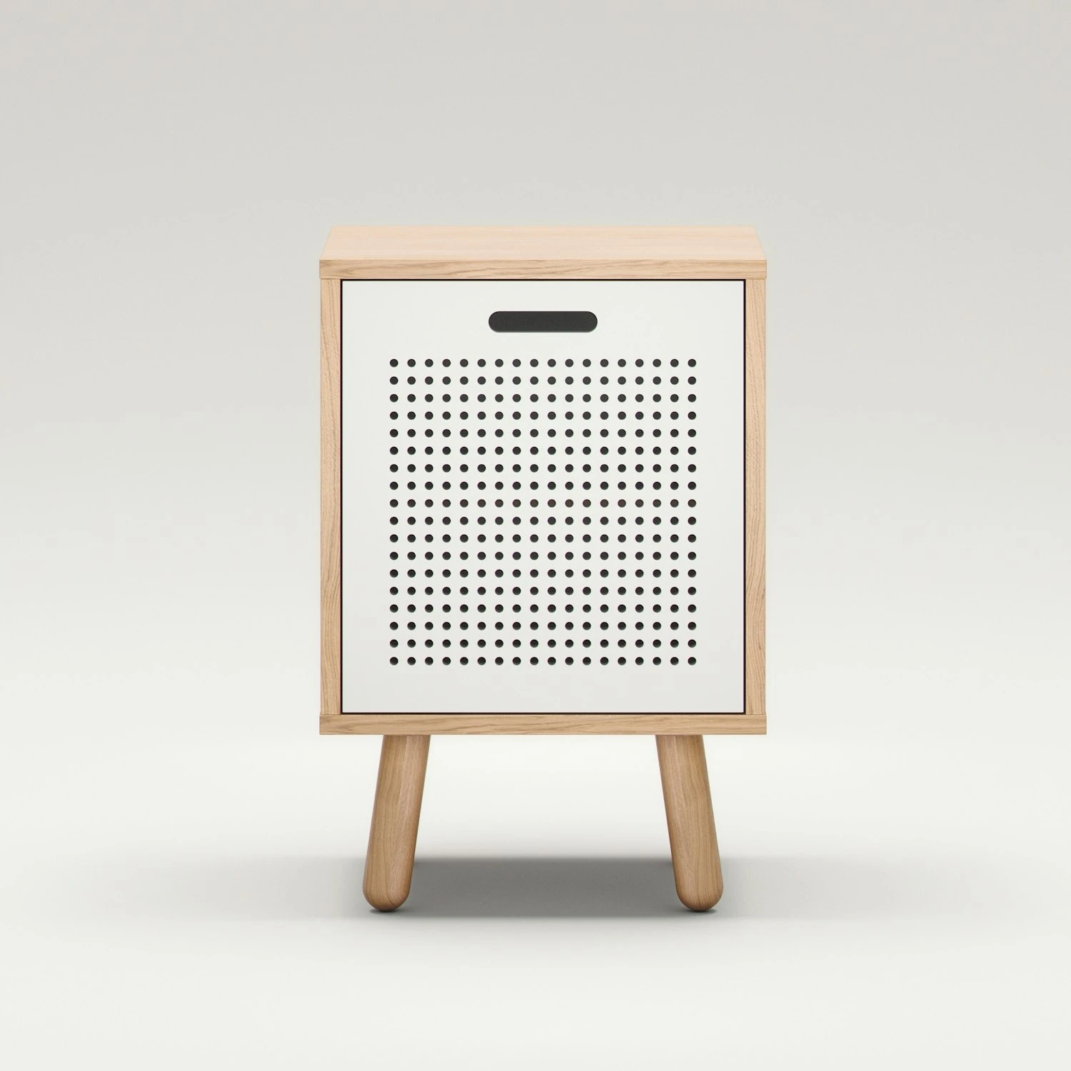 Ray Nachttisch, Eiche / Weiß 4 Ray Nachttisch, Eiche / Weiß – Bild 2