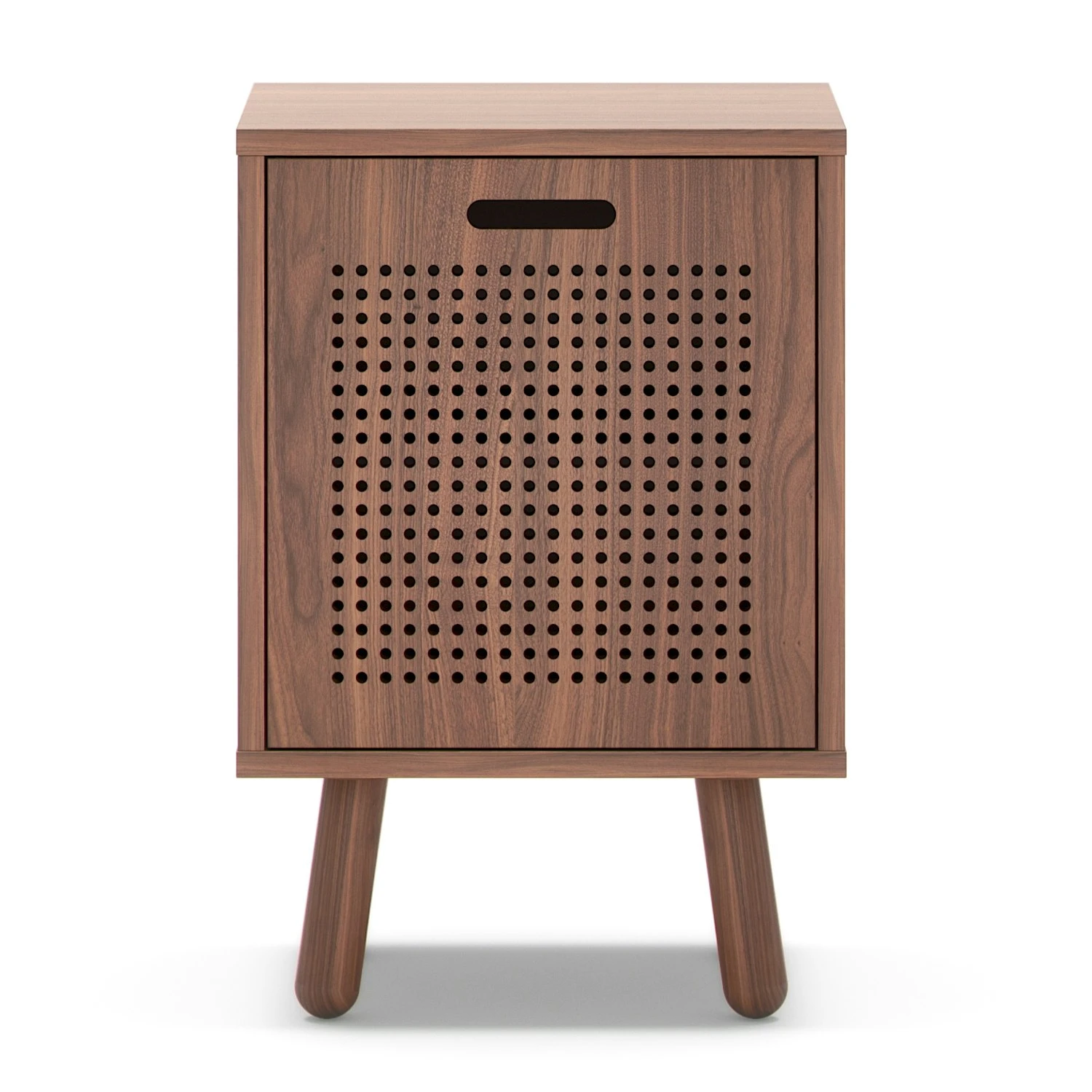 Ray Nachttisch, Walnussfarben 3 Ray Nachttisch, Walnussfarben