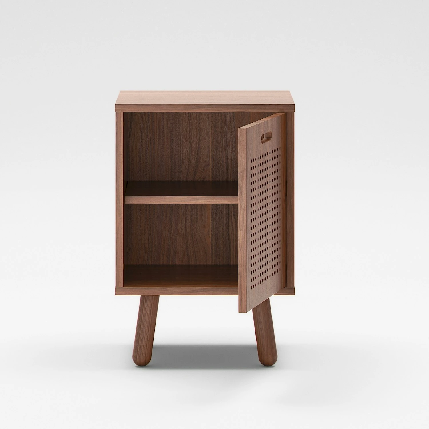 Ray Nachttisch, Walnussfarben 6 Ray Nachttisch, Walnussfarben – Bild 4