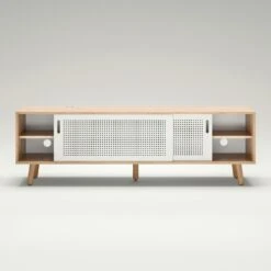 Ray Medienbank 180 Cm, Eiche / Weiß 11 Ray Medienbank 180 Cm, Eiche / Weiß -Möbelgeschäft department ray fernsehbank 180 cm eiche 5