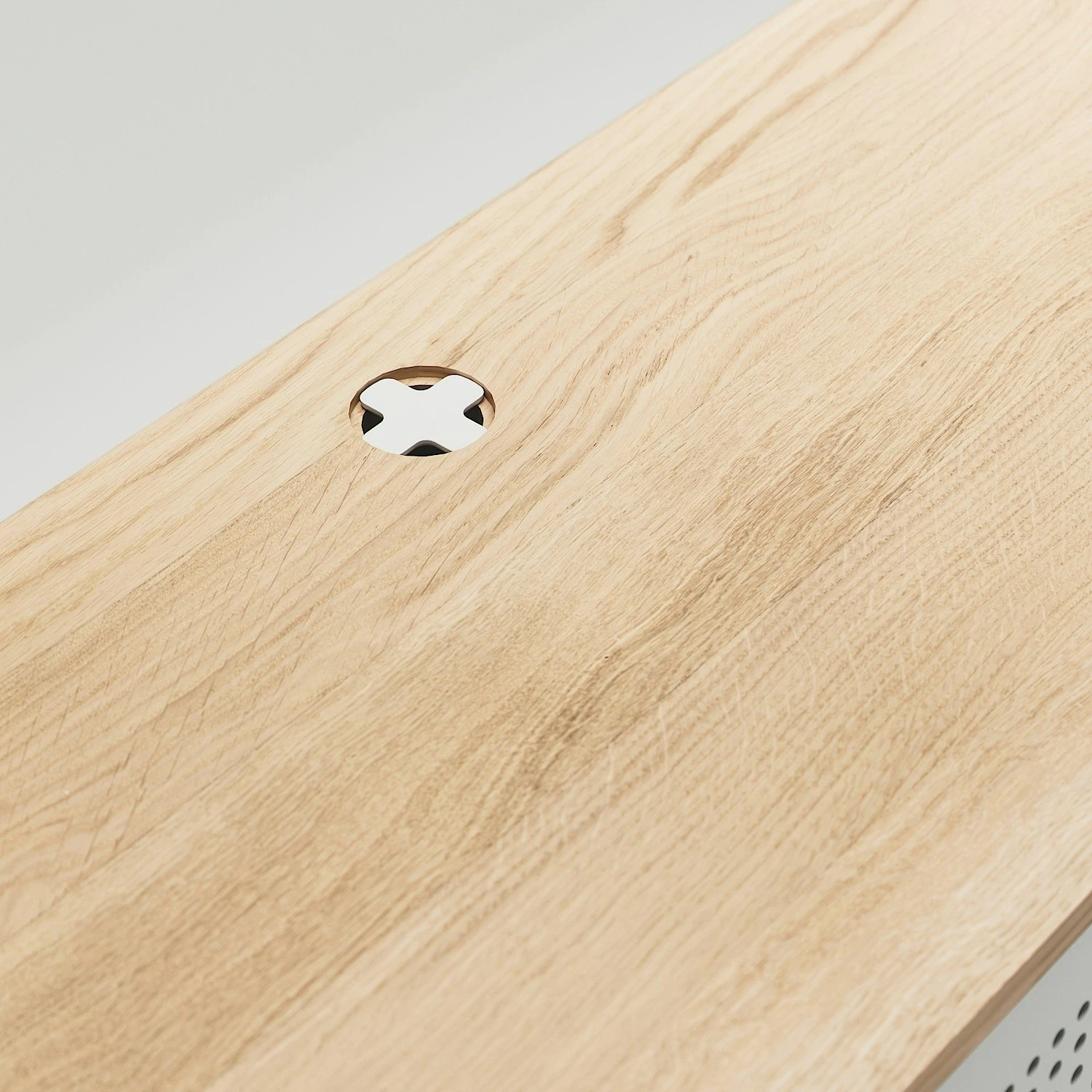 Ray Medienbank 180 Cm, Eiche / Weiß 8 Ray Medienbank 180 Cm, Eiche / Weiß – Bild 6