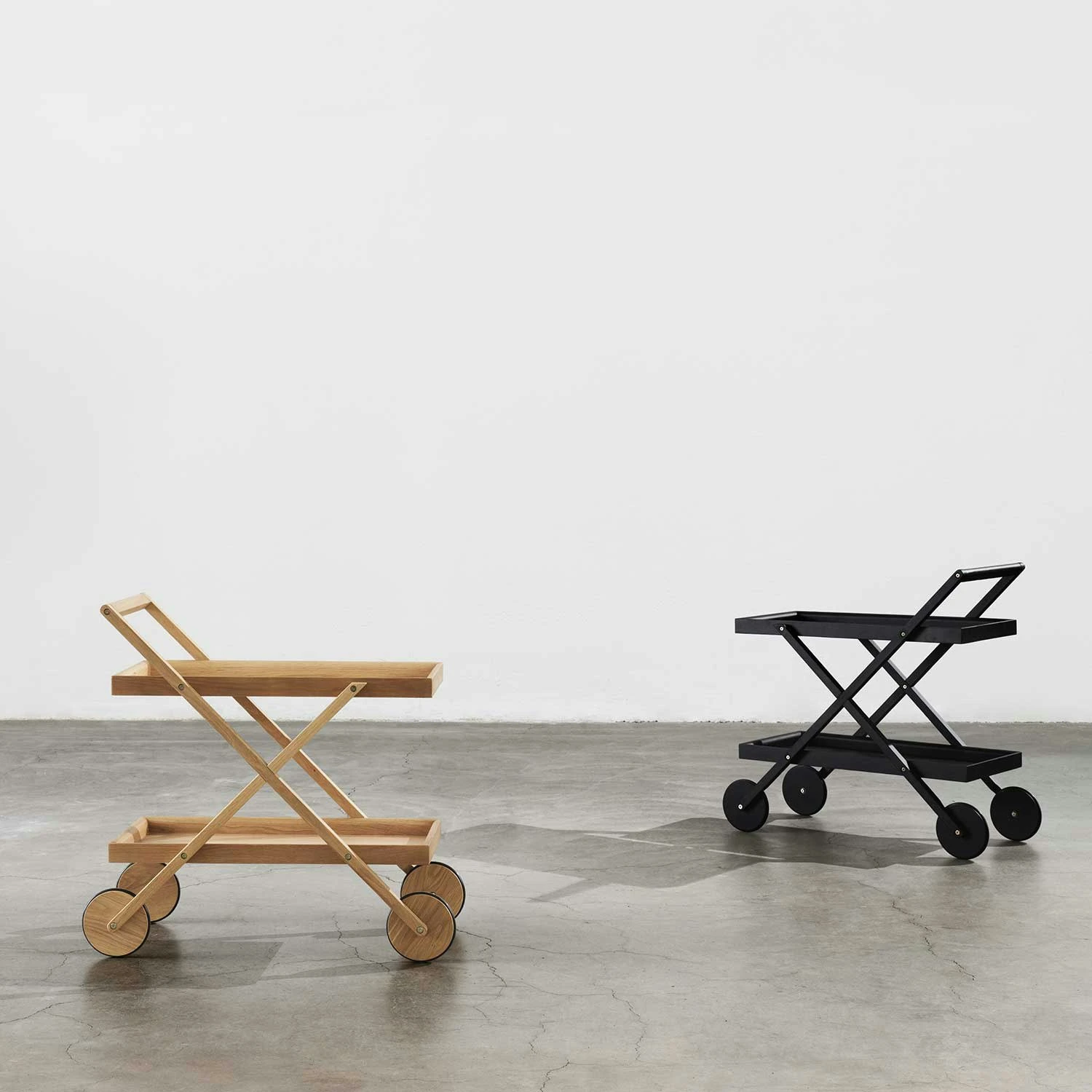 Design House Stockholm Exit Servierwagen, Schwarz 8 Design House Stockholm Exit Servierwagen, Schwarz – Bild 6
