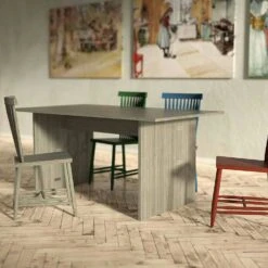 Design House Stockholm Flip Table, Grey Color Accent -Möbelgeschäft design house stockholm flip table 15