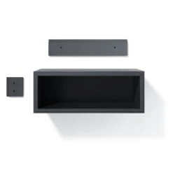 Edge Air Nachttisch, Schwarz