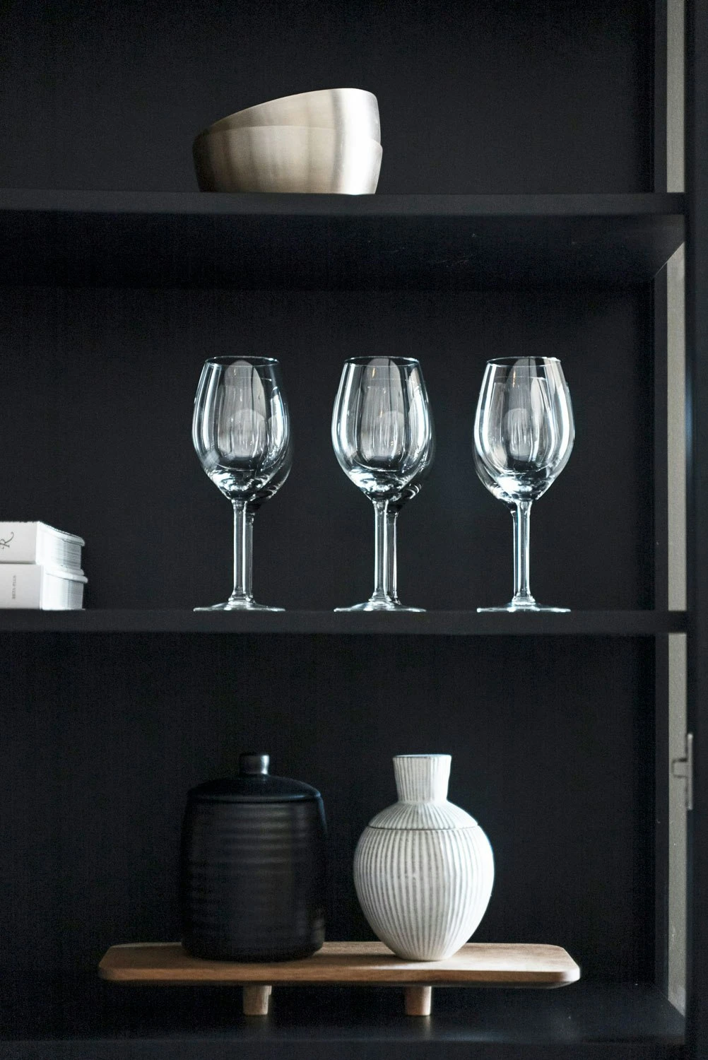 Line Glasvitrine 92x36x200 Cm, Schwarz 7 Line Glasvitrine 92x36x200 Cm, Schwarz – Bild 5